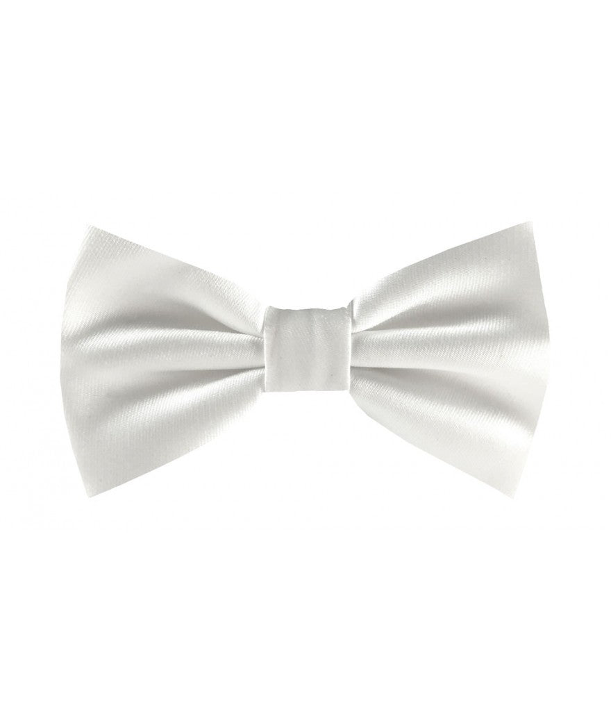 Brand Q KBT100-A Kids Bow Ties With Hanky White