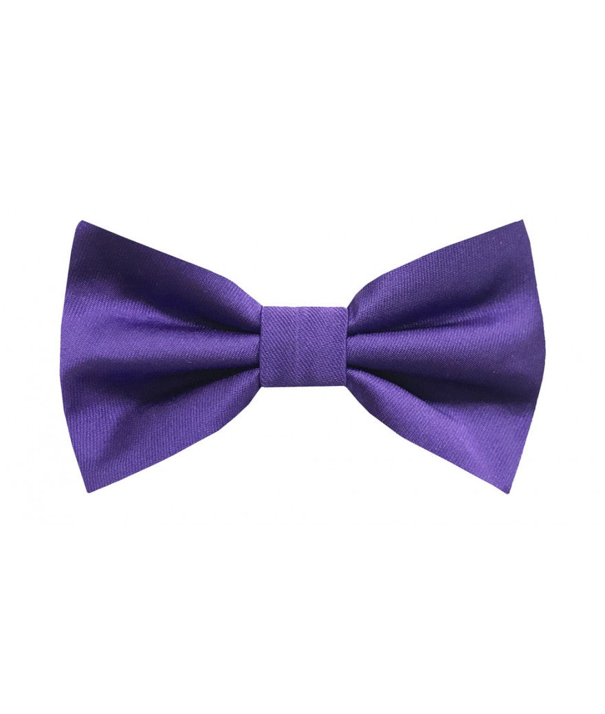 Brand Q KBT100-HH Kids Bow Ties With Hanky Medium Purple