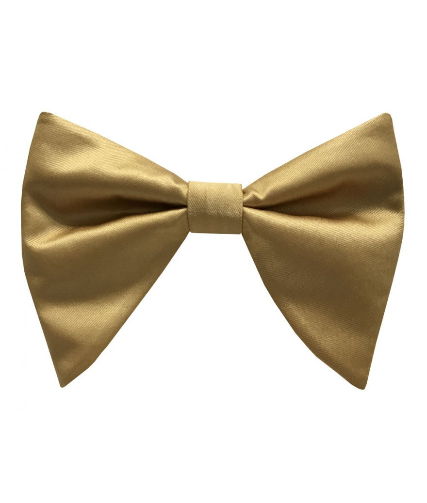 Brand Q LBT100-JJ Long Micro Fiber Bow Tie Champagne