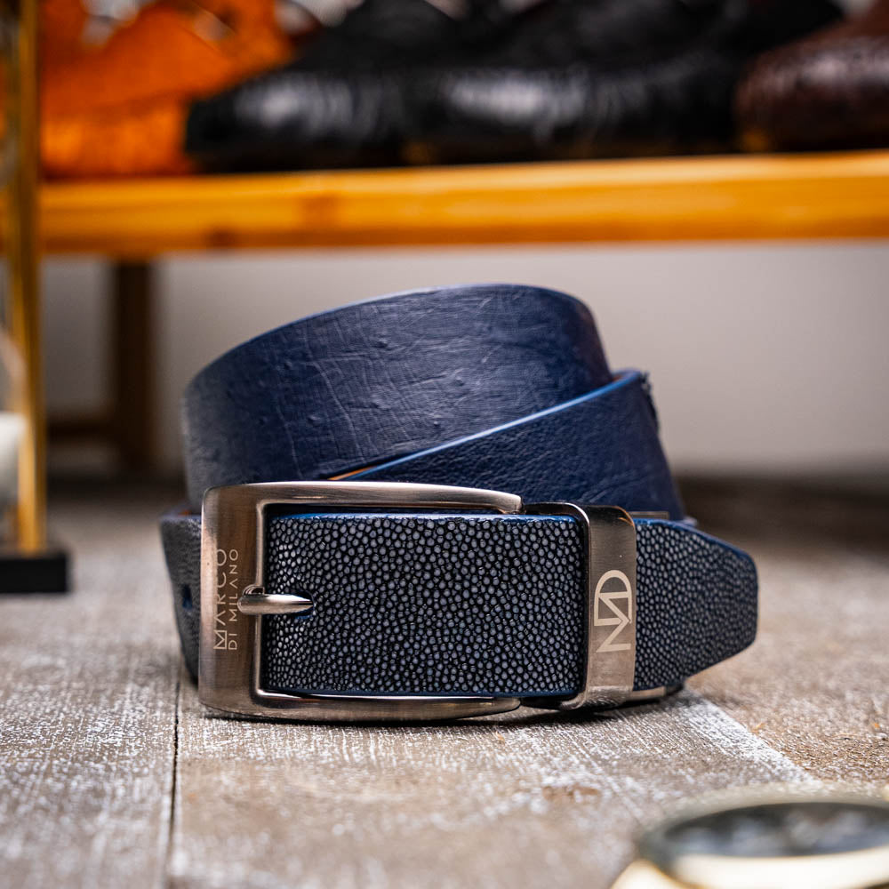 Lucca Belt Navy / Black