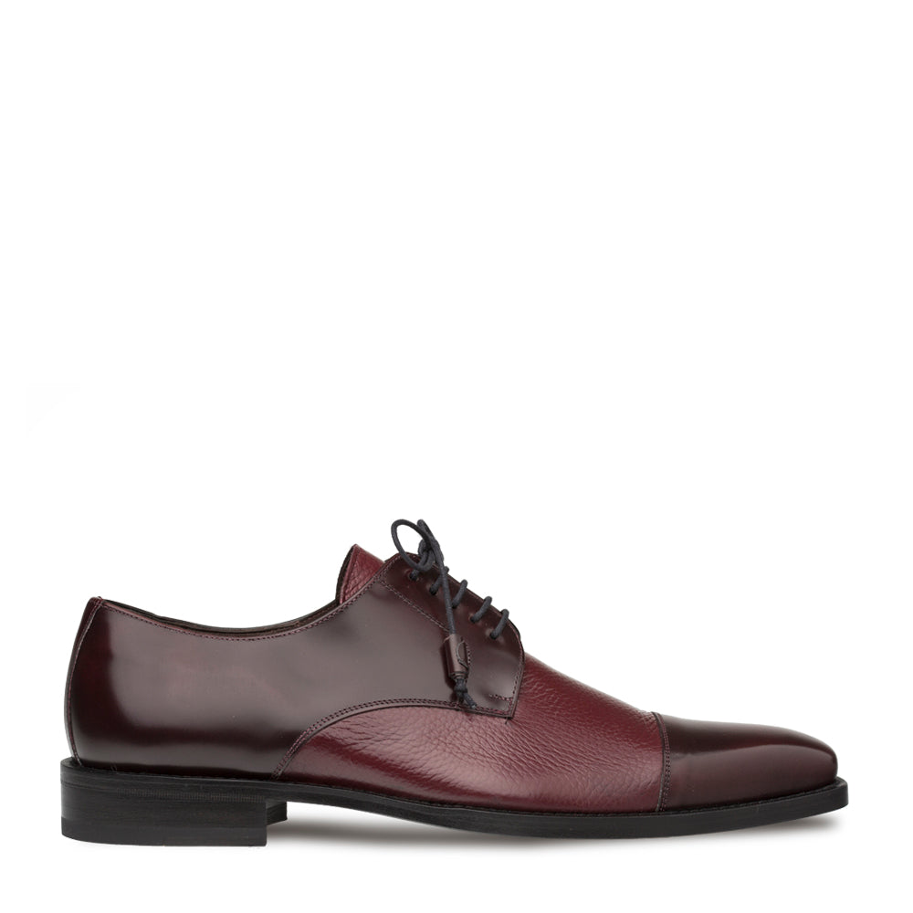 Mezlan Soka Deer Shoes Burgundy