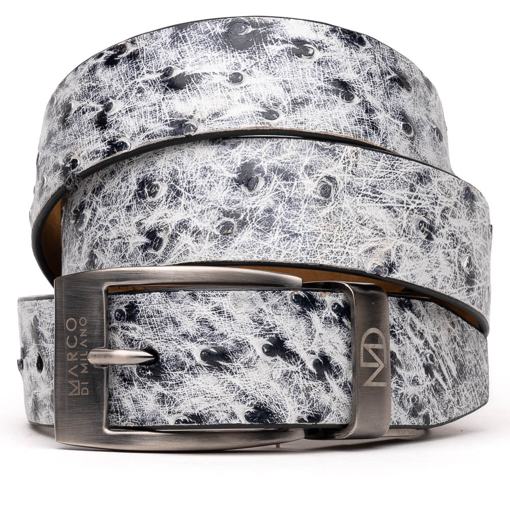 Domenico Belt Antique Newspaper