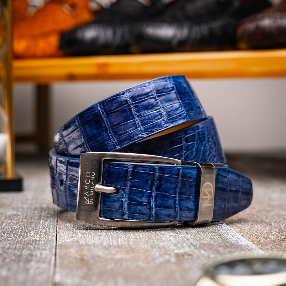 Riccardo Belt Blue Jeans