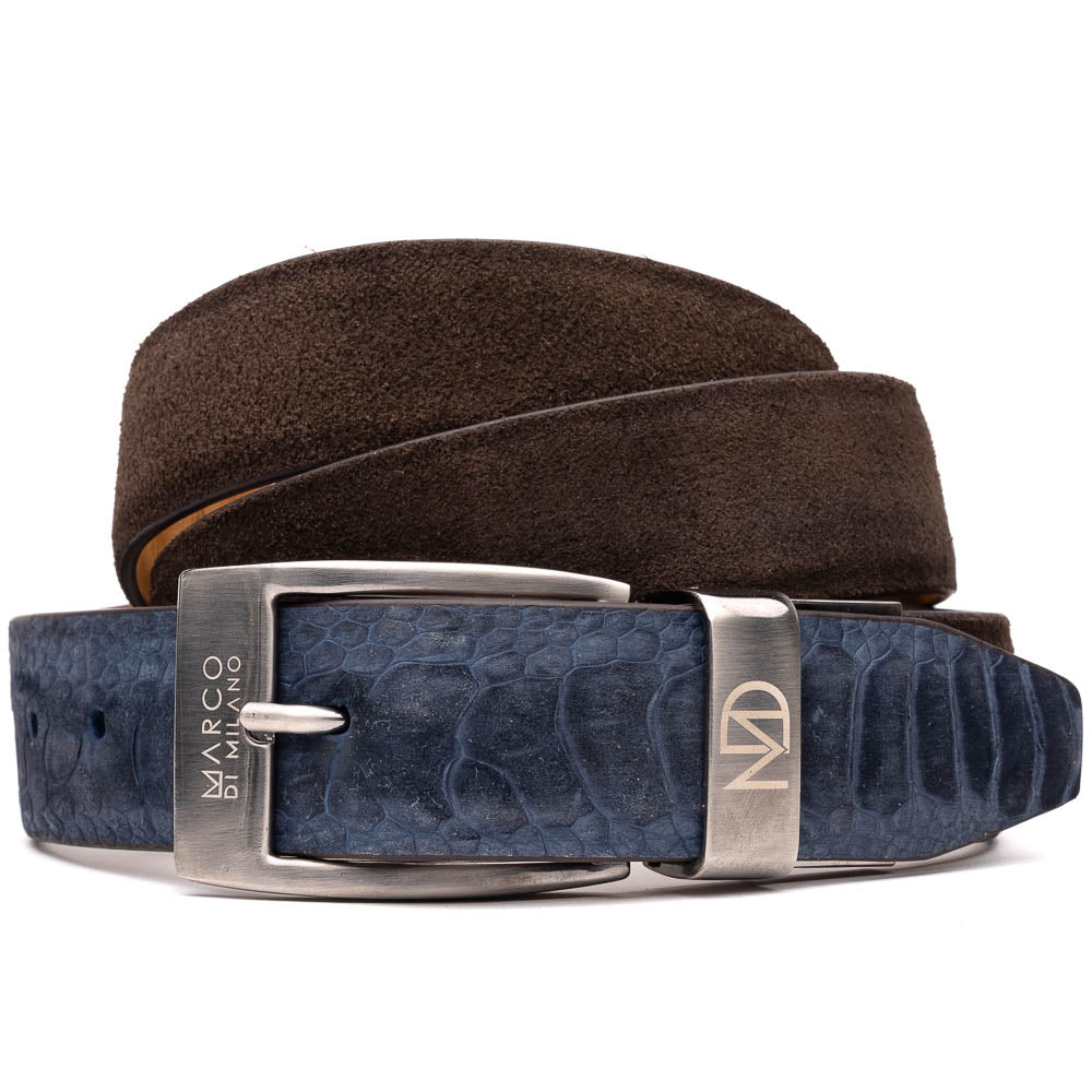 Hugo Belt Navy / Brown