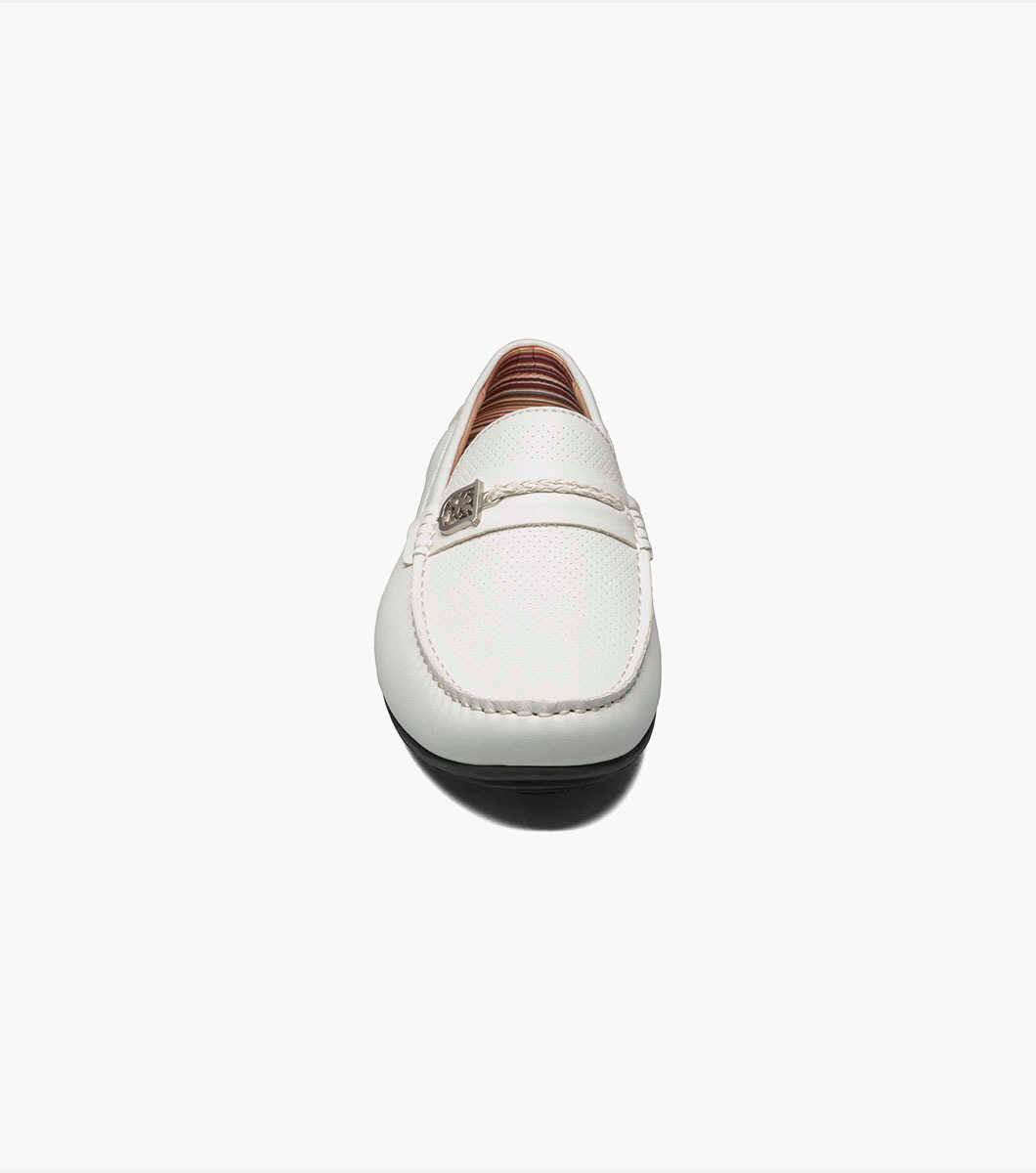 Stacy Adams Corvus 25460-001 Driving Shoes White