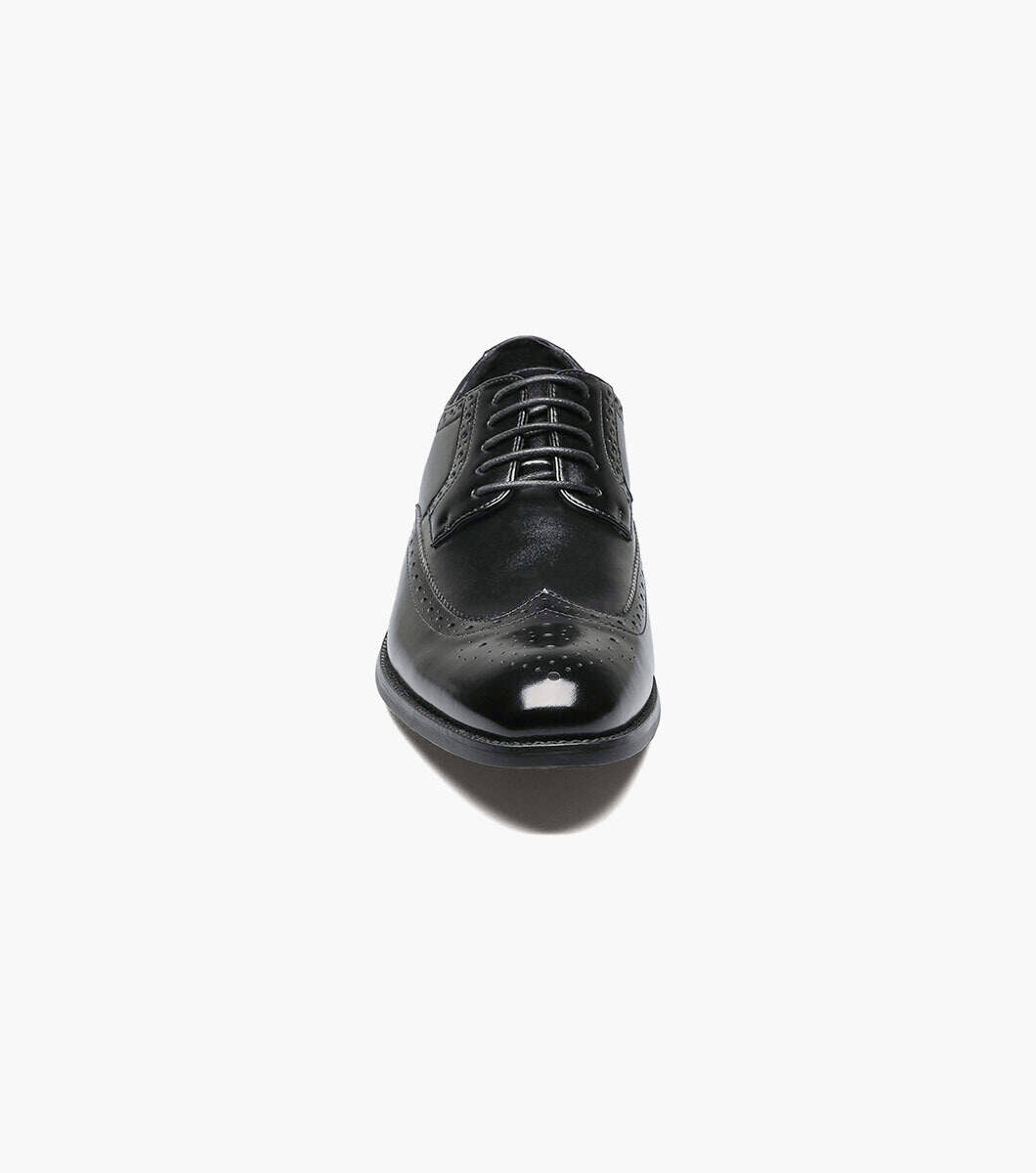 Stacy Adams Garrison 24916-001 Wing Tip Oxford Black