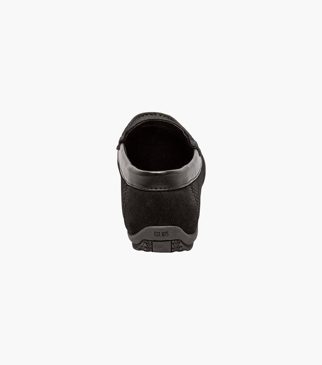 Stacy Adams 25513 CORBY Moc Toe Saddle Slip On Black