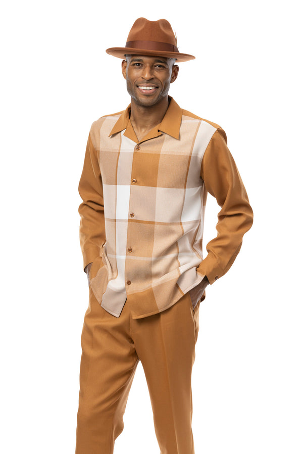 Montique 2370 Long Sleeve Walking Suit Copper