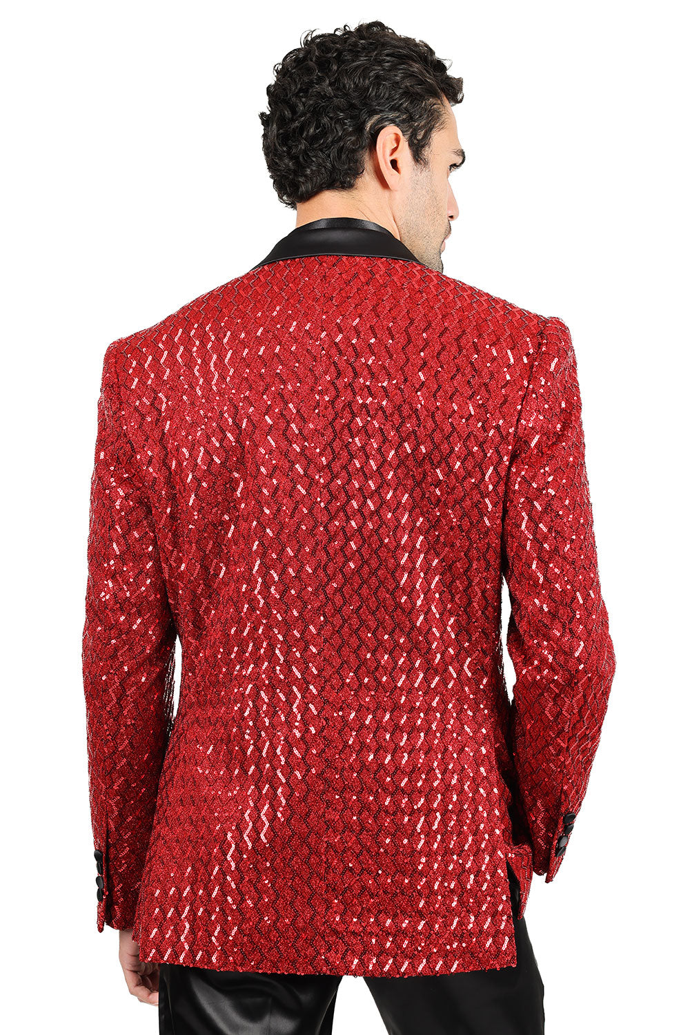 Barabas All The Men 2BL3099 Blazer Red