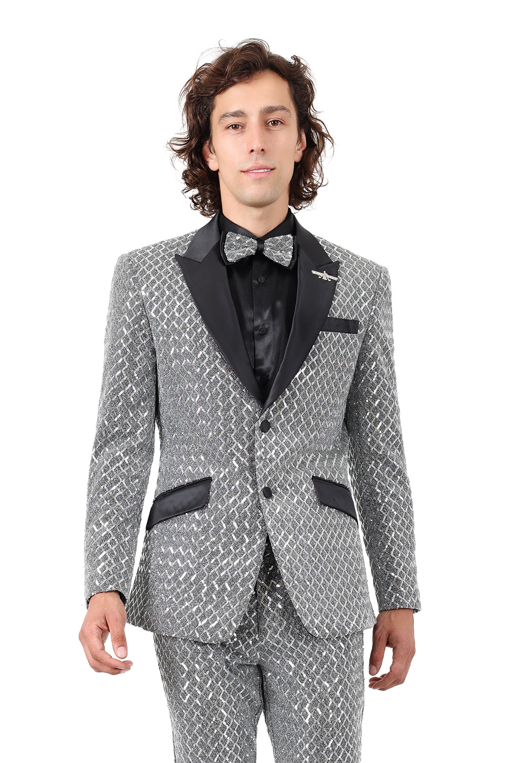 Barabas All The Men 2BL3099 Blazer Silver