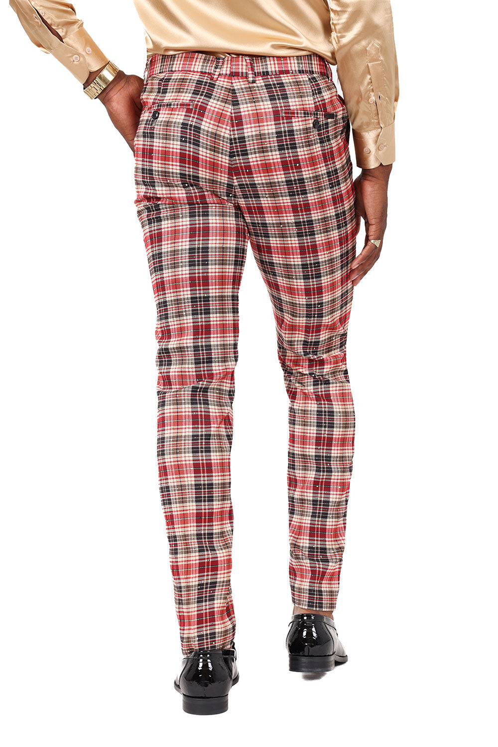 Barabas Muntinlupa 2CP210 Chino Slim Fit Pants Red