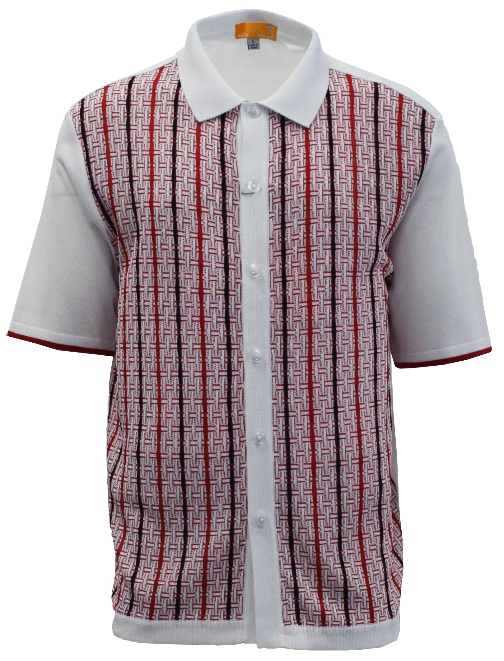Stacy Adams 51021 S/S knit Red