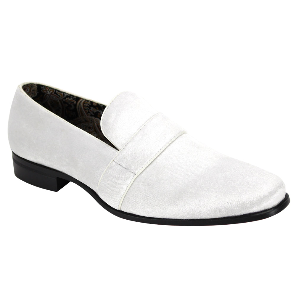 After Midnight Velvet Shoes 6660 White