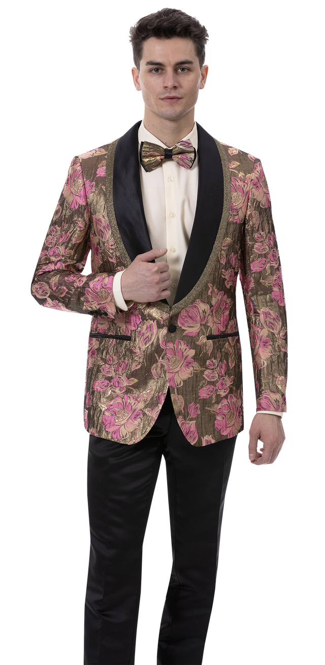 Kent & Park J185 Slim Fit Blazer Brown