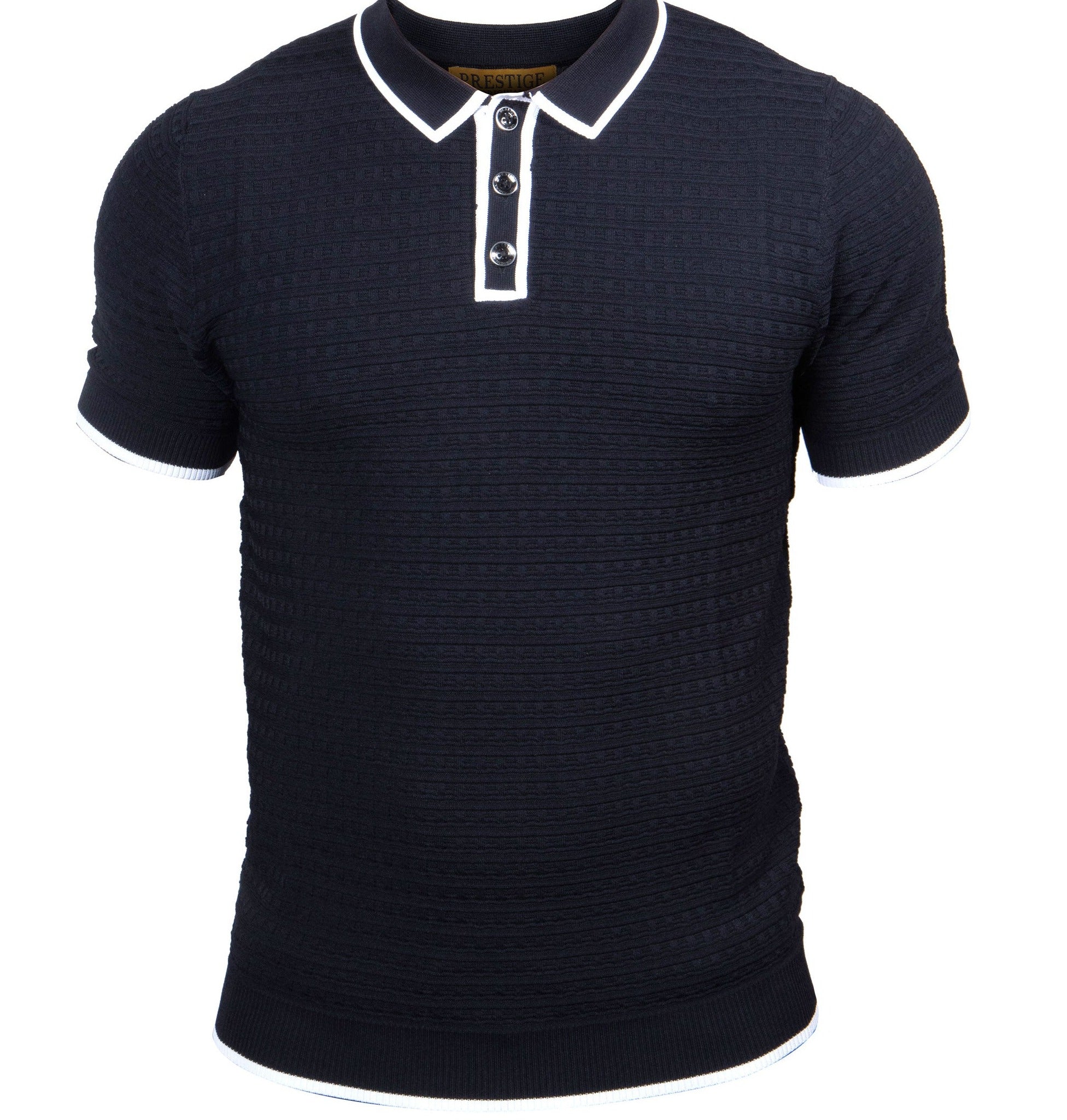 Prestige CMK-273T Short Sleeve Polo Black