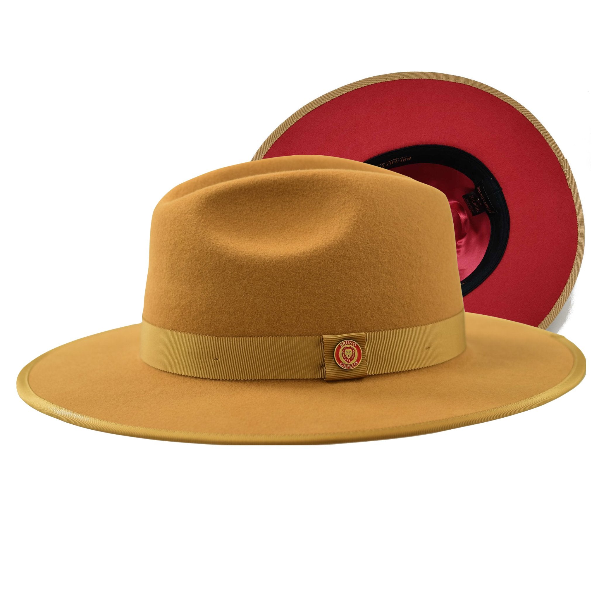 Bruno Capelo Monarch MO-202 Hat Acorn/Red