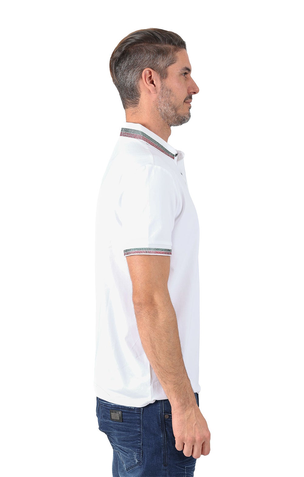 Barabas Game Changer PS119 Short Sleeve polo White