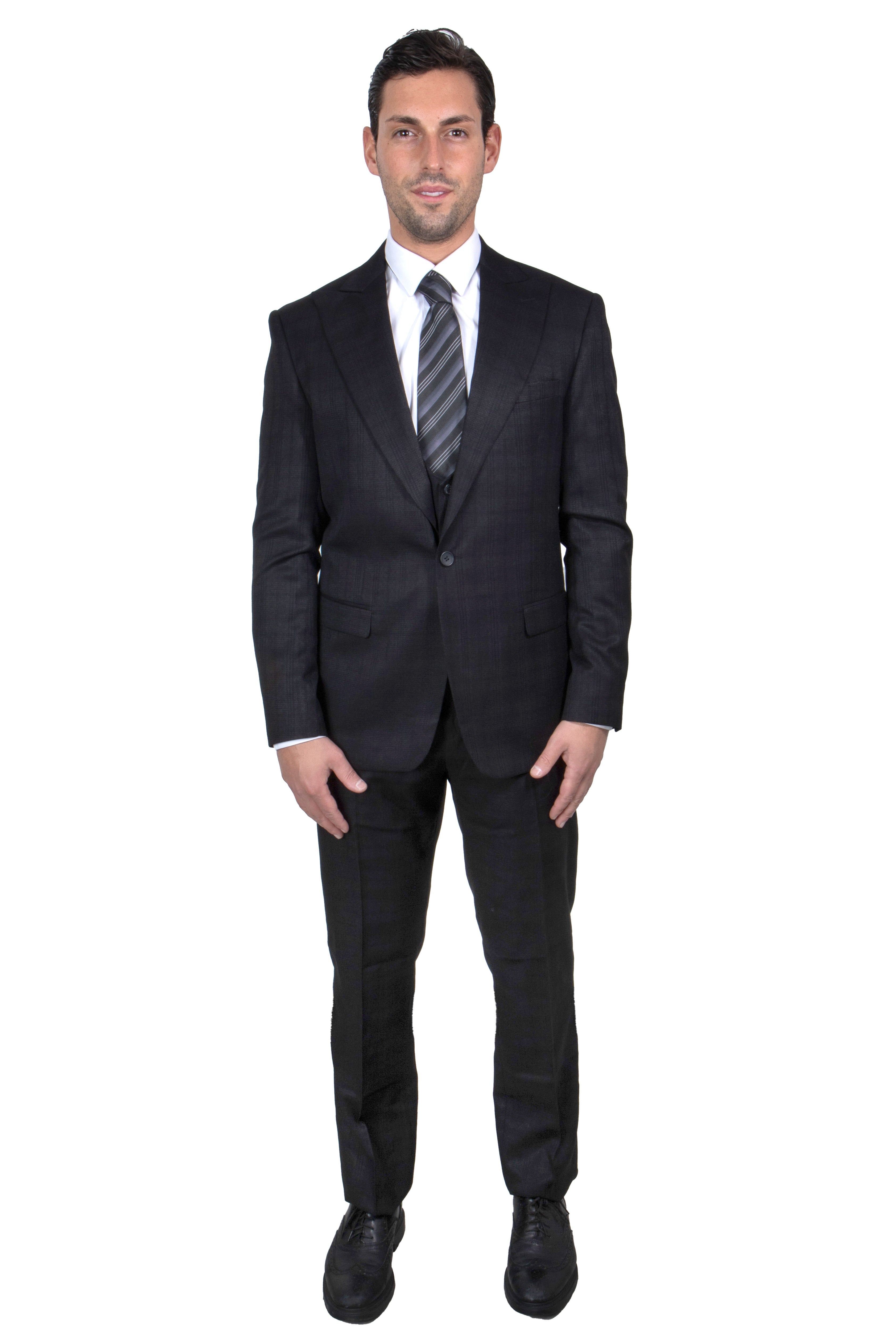Black Stacy Adams Men's Suit
