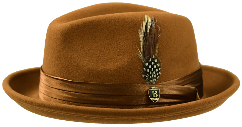 Bruno Capelo Giovani Fedora UN-125 Cognac Brown