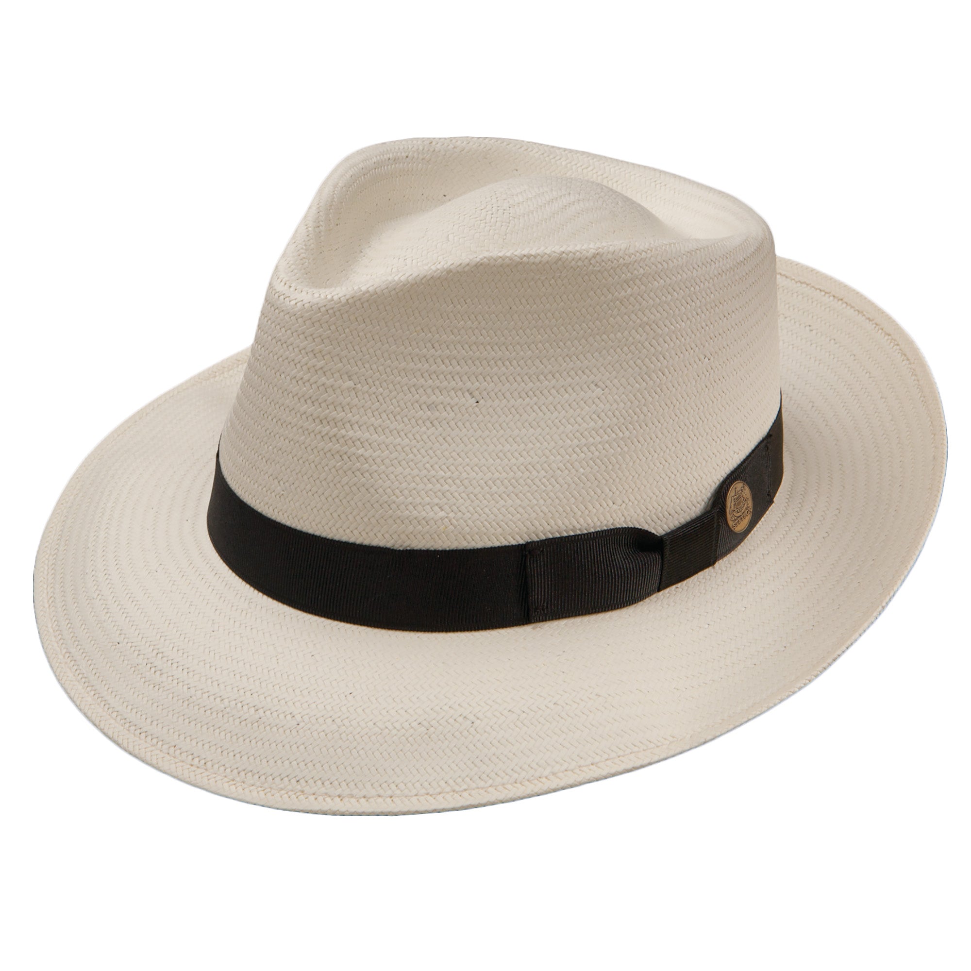 Stetson Reward Straw Fedora Hat Natural