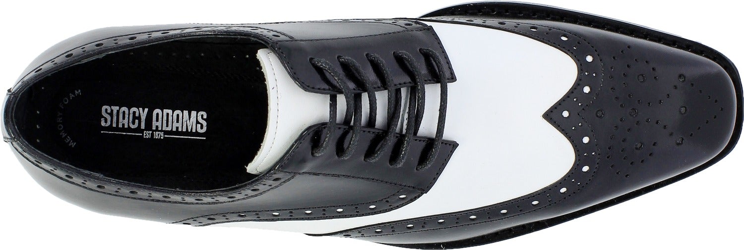 25092-111 I STACY ADAMS TINSLEY I BLACK-WHITE