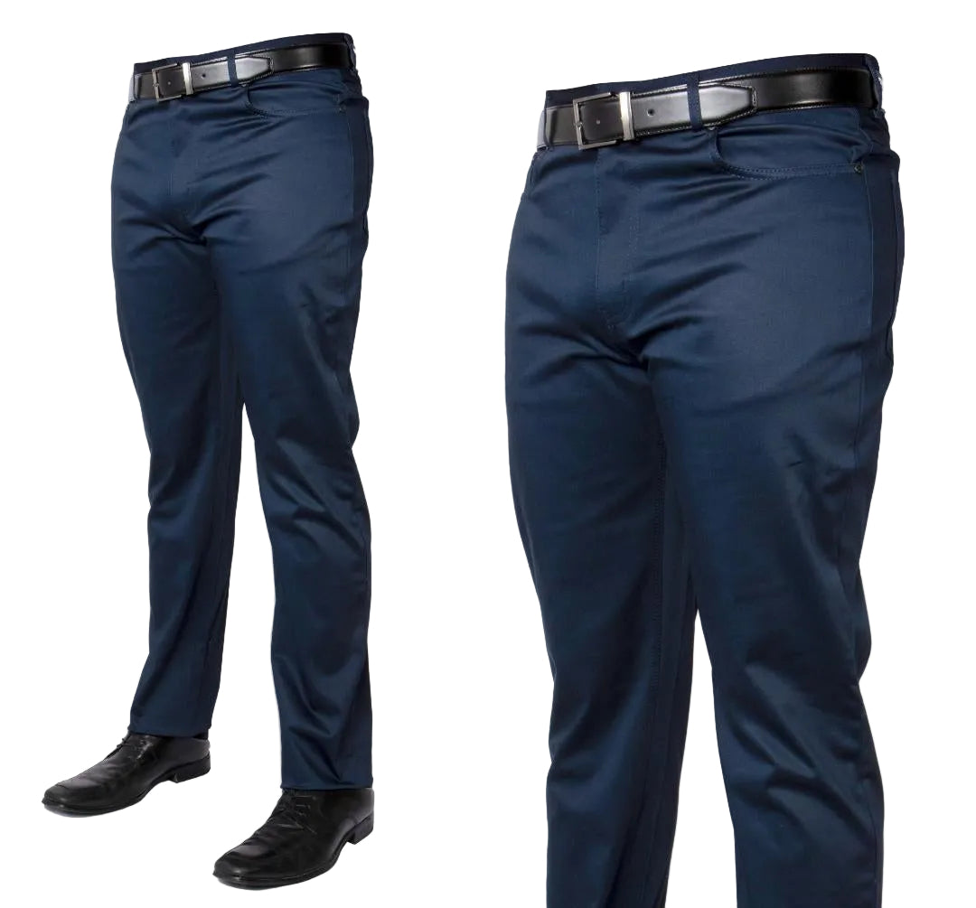 Prestige COP-100 Tailored Denim Pants Navy