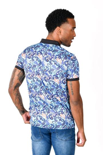 PS115 I BARABASS SHORT SLEEVE POLO I BLUE