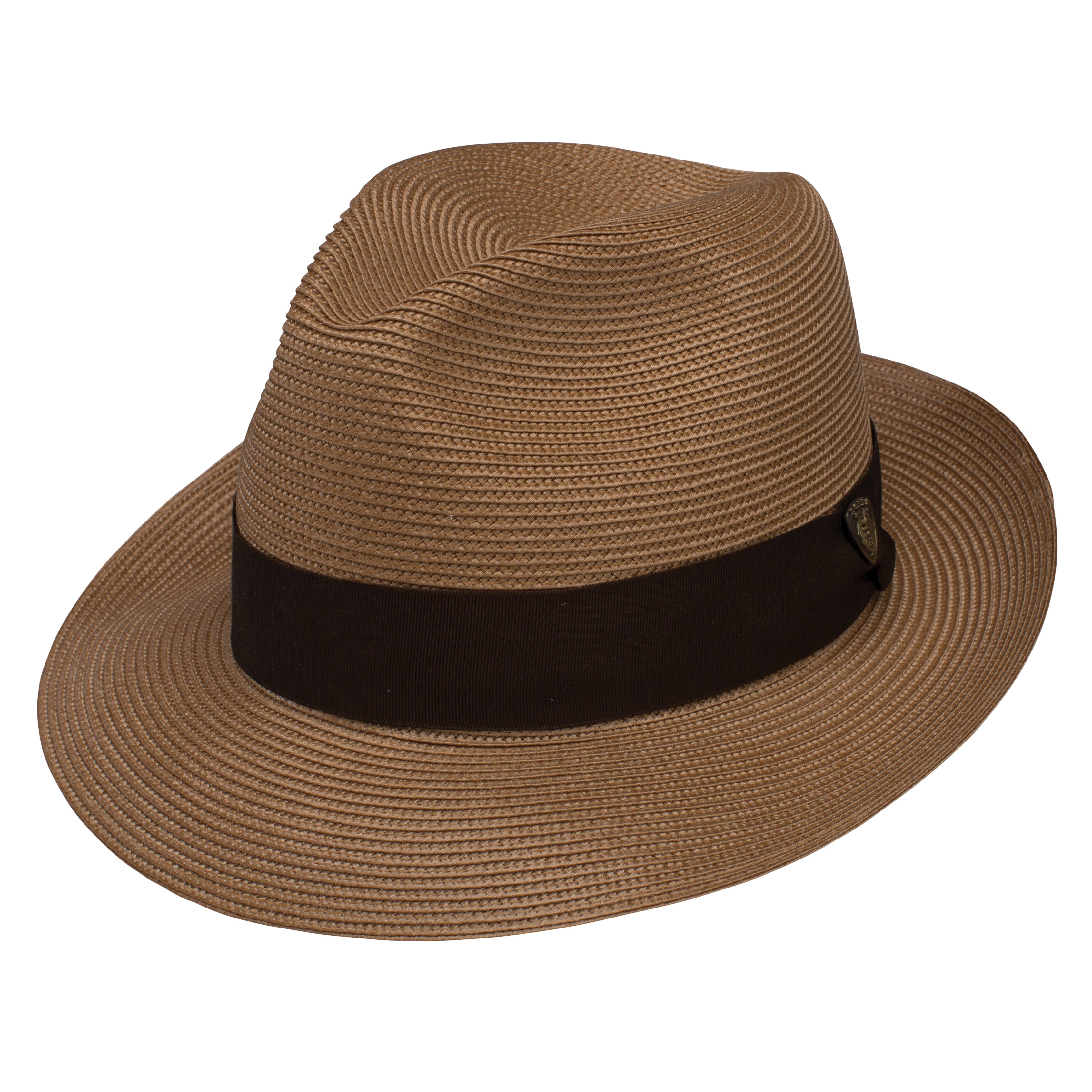 Stetson Rosebud Straw Hat Cognac