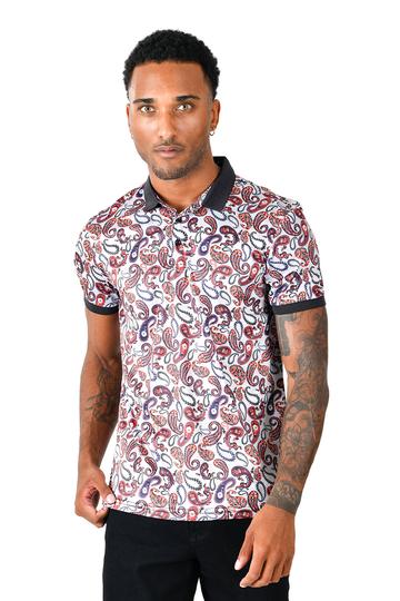 PS115 I BARABASS SHORT SLEEVE POLO I RED