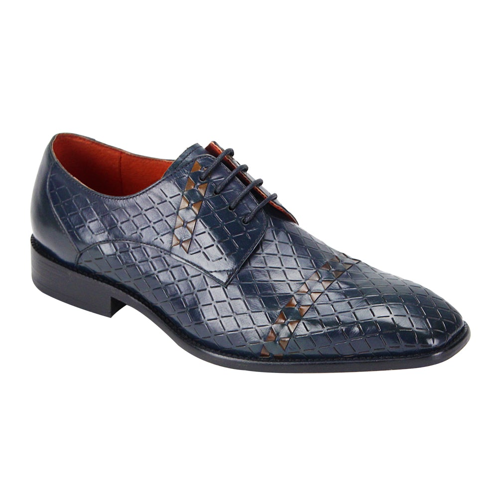 SL0013 I STEVEN LAND SHOES I BLUE-TAN