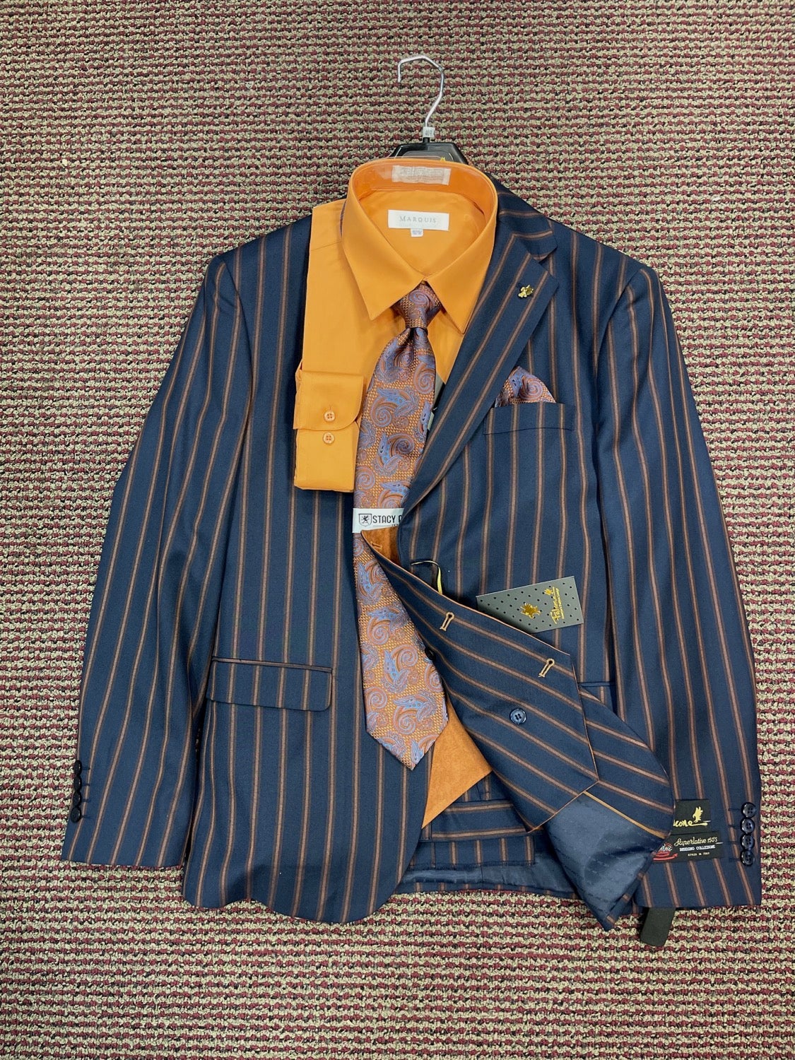 FALOCONE I 9448 BUDY REVO 3PCS I NAVY