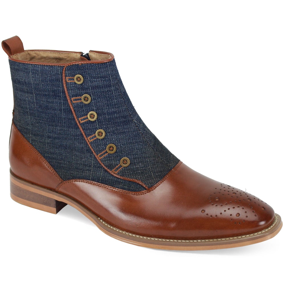 Giovanni Kendrick Boot Whiskey/Denim
