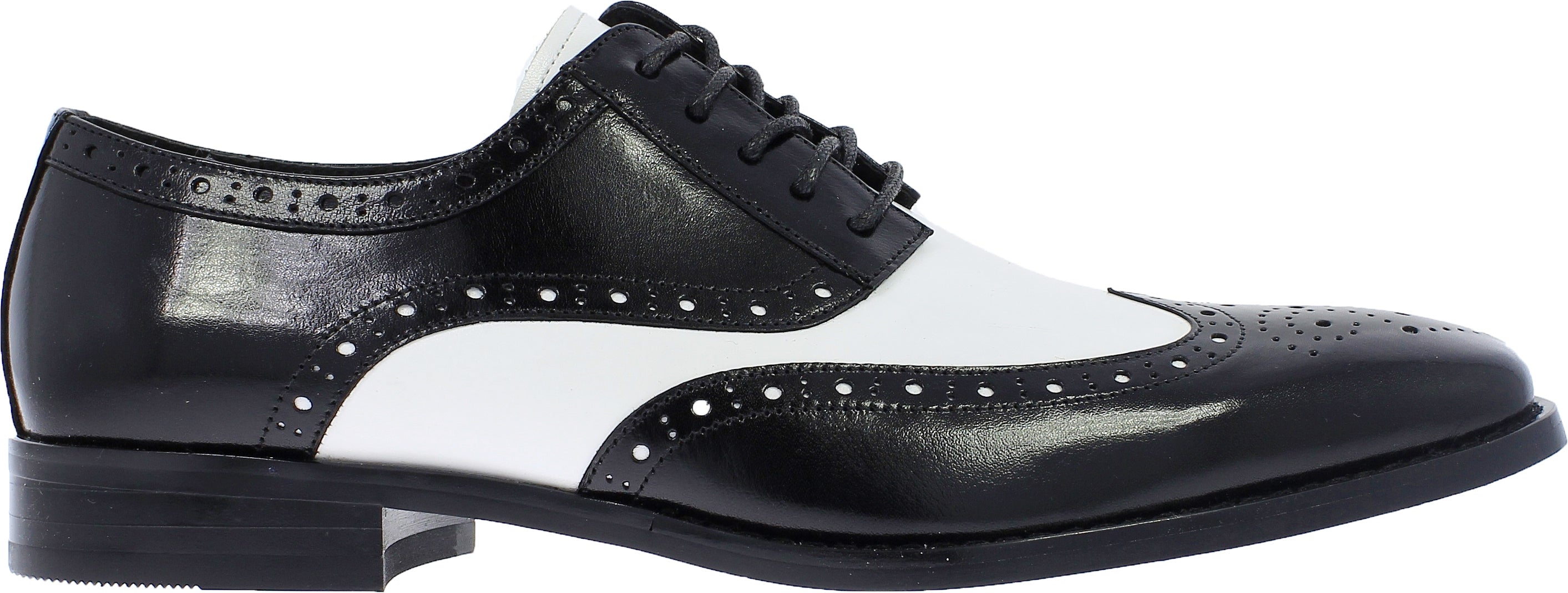 25092-111 I STACY ADAMS TINSLEY I BLACK-WHITE