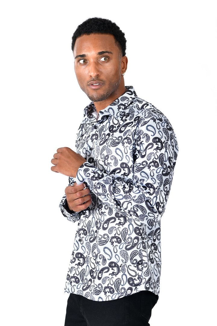 Vassiri By Barabass Long Sleeve Shirt Black