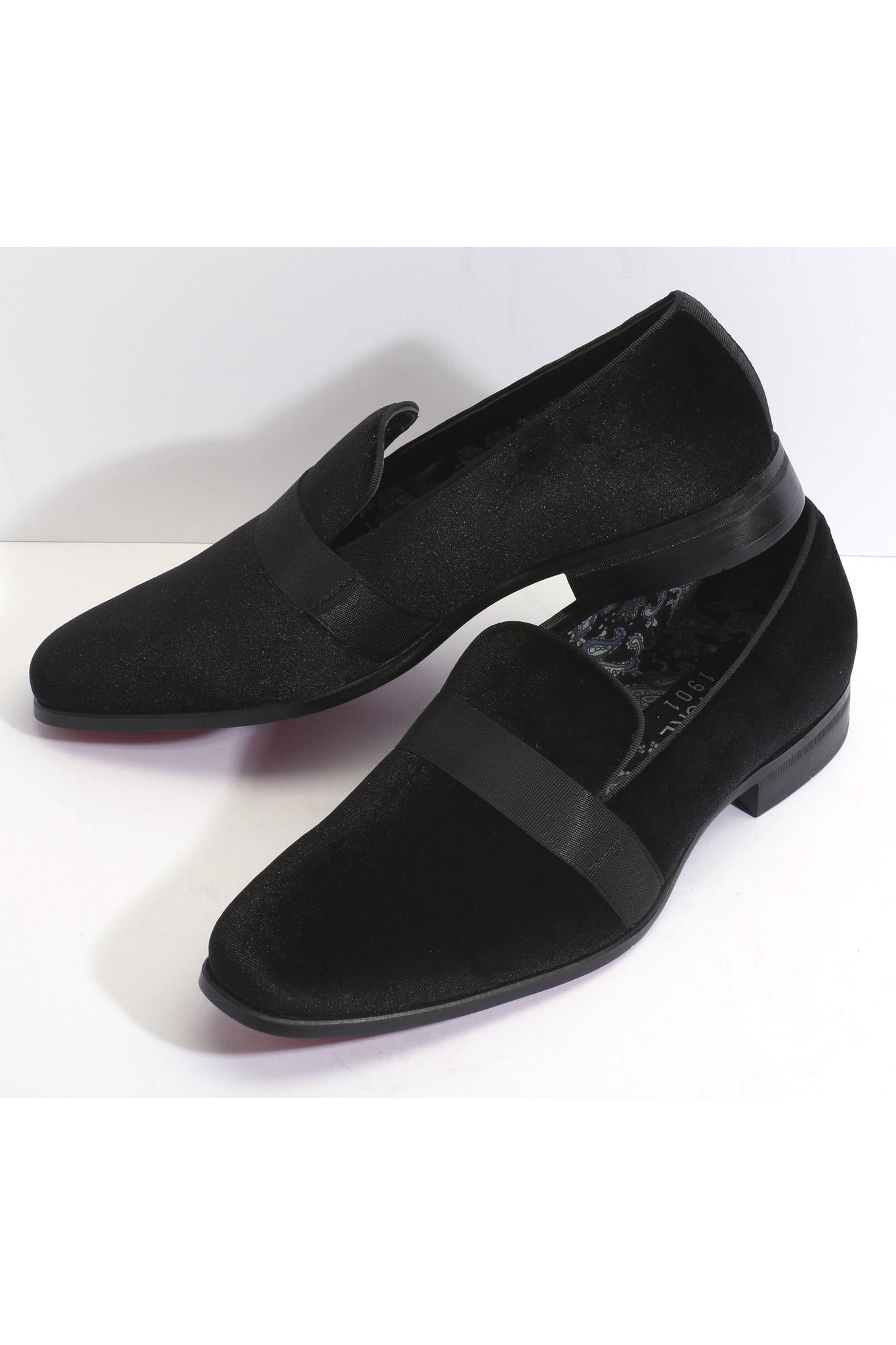 Amali Knight Velvet Smoker Black