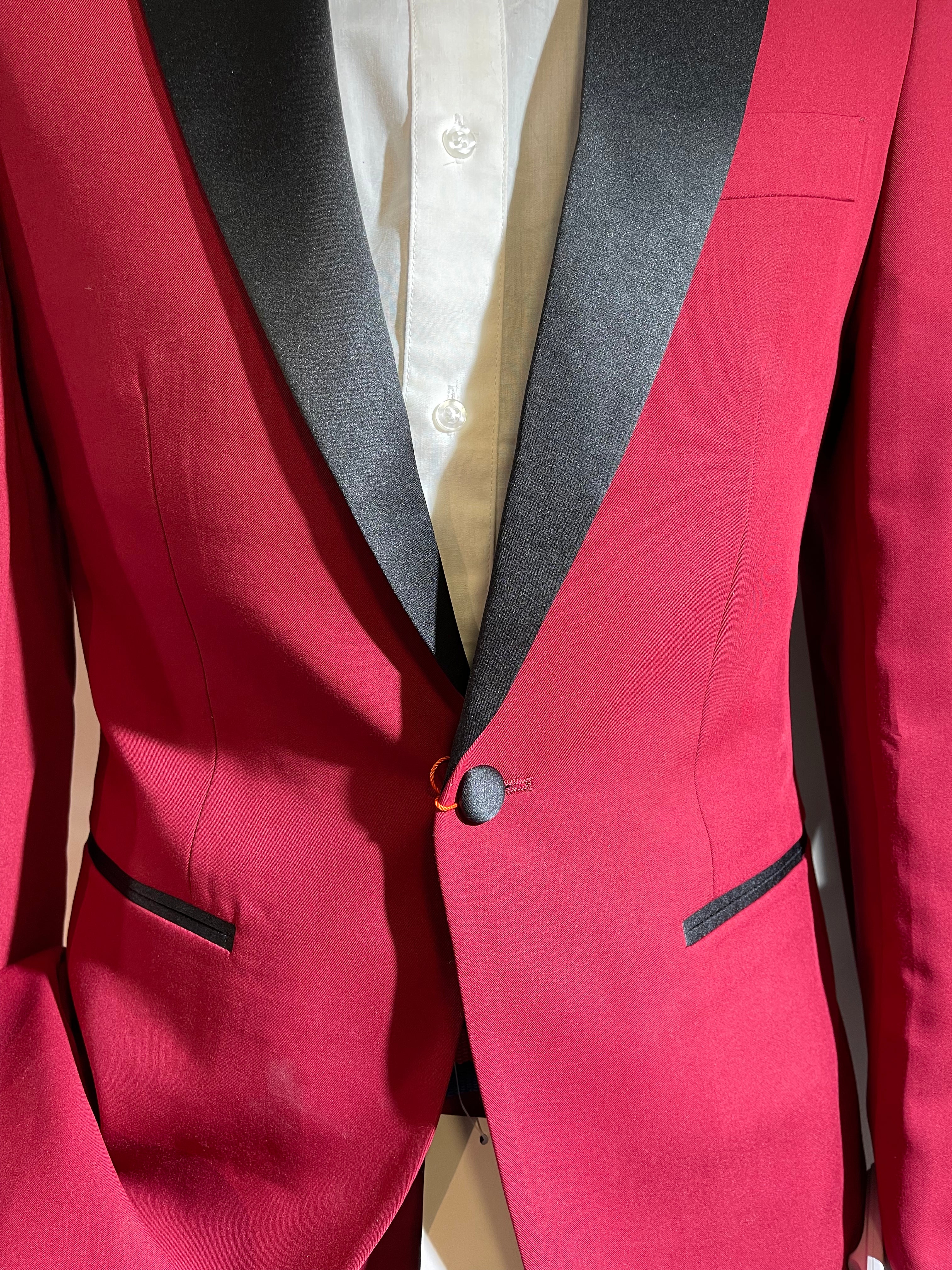 Steven Land SL55-152 Slim Fit Tux Red
