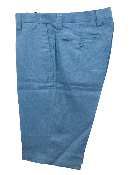 Inserch Linen Shorts P21116-154 Lake Blue