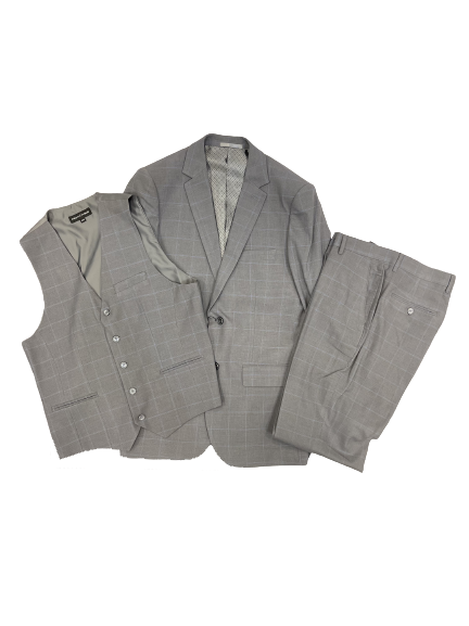 Alberto Cardinali HB121044 3 pcs Slim Fit Suit Medium Grey