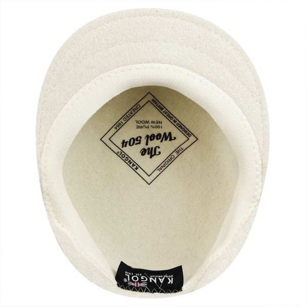 Kangol 0258BC 504 Wool Cap White