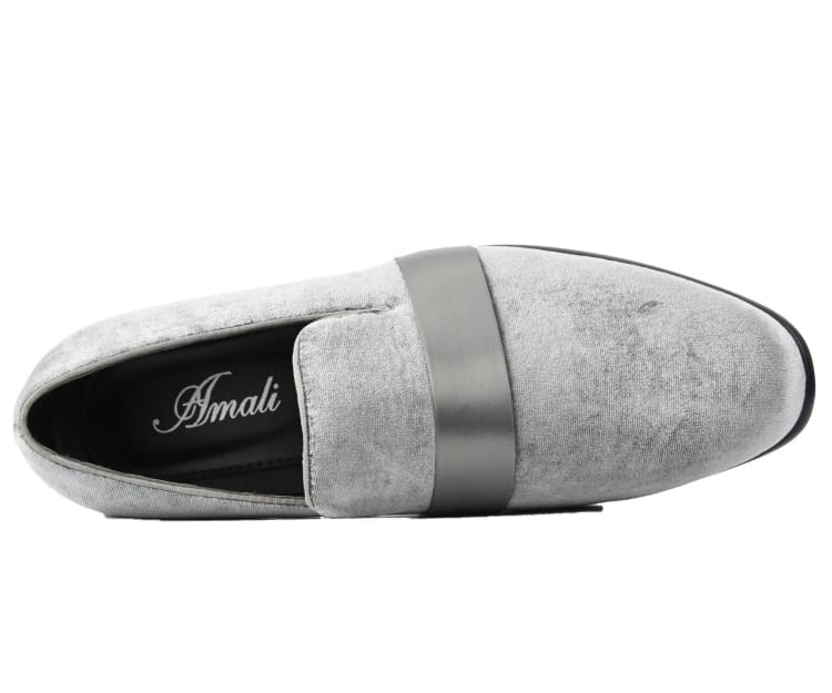Amali Knight Velvet Smoker Silver