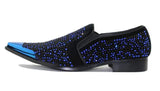 Bolano Desta Smoking Slipper Royal Blue