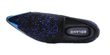 Bolano Desta Smoking Slipper Royal Blue
