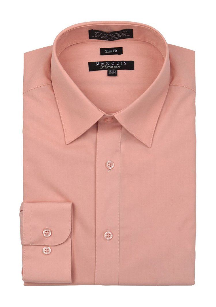 Marquis 009SL Dress Shirt Slim Fit Dusty Rose