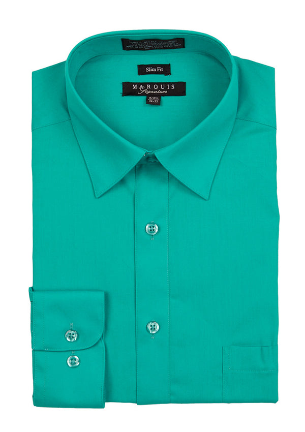 Marquis 009SL Dress Shirt Slim Fit Emerald Green