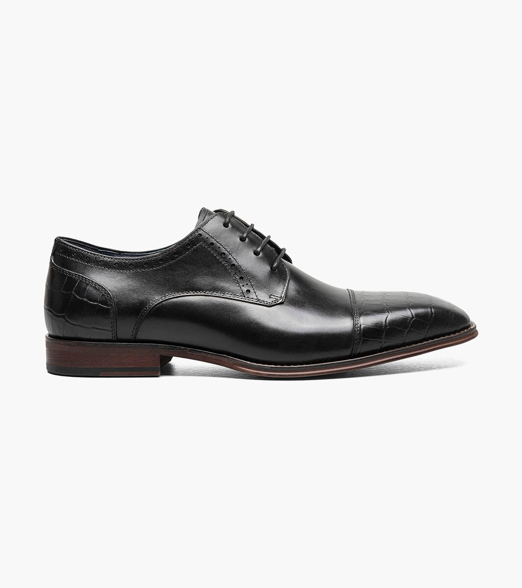 Stacy Adams Penley 25626-001 Cap Toe Oxford Black