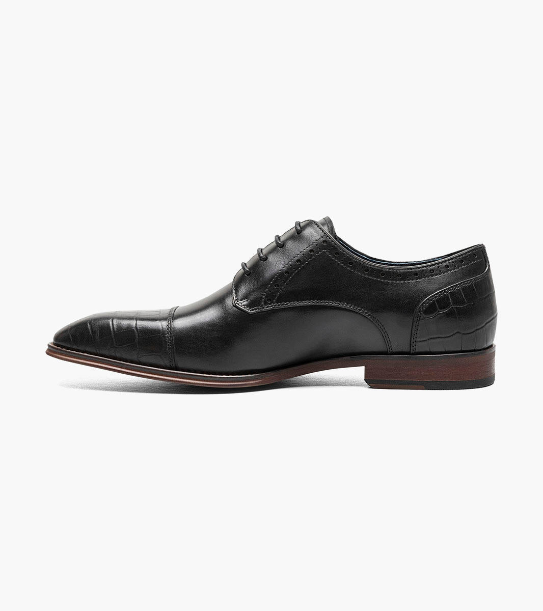 Stacy Adams Penley 25626-001 Cap Toe Oxford Black