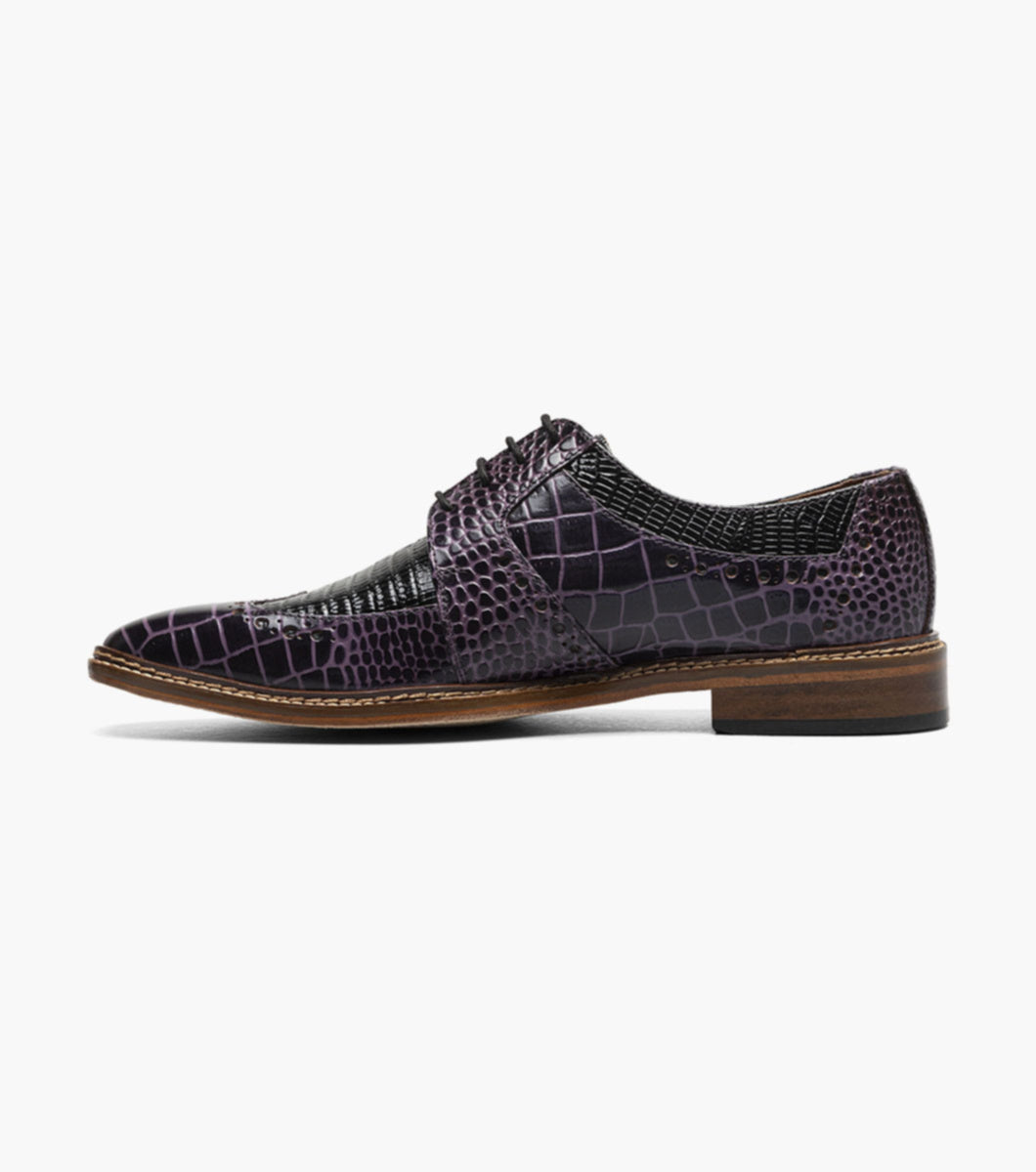Stacy Adams Travato 25737-540 Wingtip Oxford Multi Purple