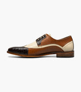 Stacy Adams Gallinari 25660-249 Wingtip Lace Up Brown Multi