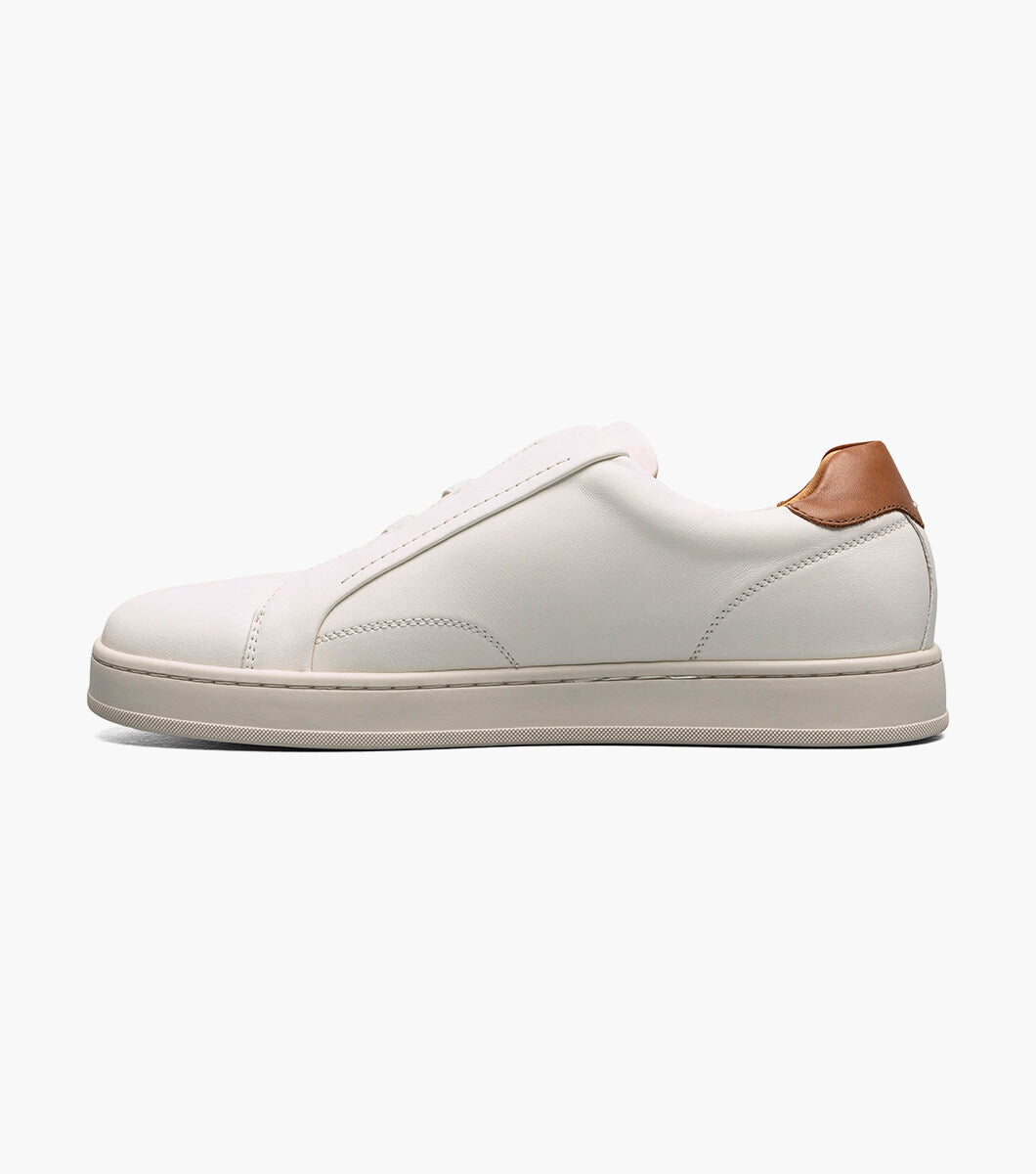 Florsheim 14457-113 Monopoli Elastic Lace To Toe Sneaker Cream