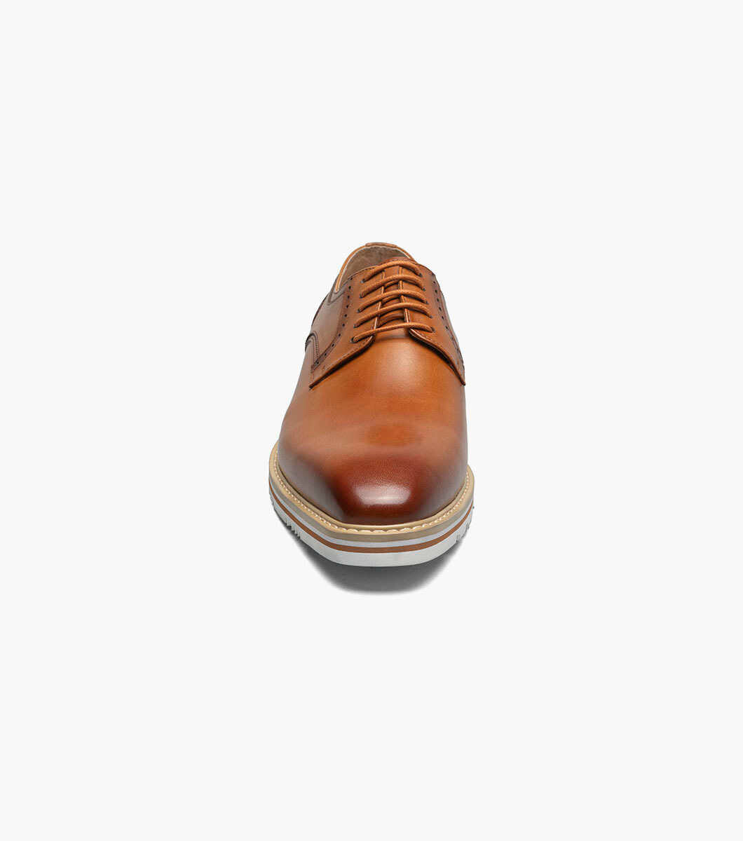 Stacy Adams Barringer 25722-240 Plain Toe Oxford Tan